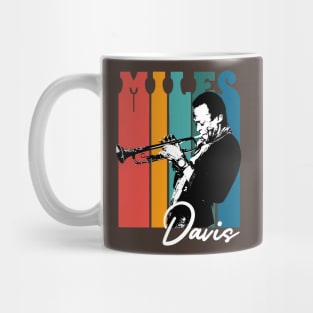 Vintage Miles Davis Retro Color Mug